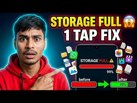 Storage Full Fix Permanent Solution 2026 | Android Storage Full Problem Solve | Phone Storage Clean