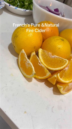 Warning: watching this may cause spontaneous fire cider cravings! ️ Shop @ https://frenchspureandnatural.com #SpiceUpYourHealth #FireCider #FireCiderRecipe #FireCiderBenefits #HomemadeFireCider #NaturalFireCider #AppleCiderVinegarTonic #ImmunityBooster #NaturalRemedy | French's Pure & Natural | Facebook