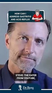 How Can I Address Gastritis and Acid Reflux? #drberg #gastritis #acidreflux #cabbage #keto | Dr. Eric Berg
