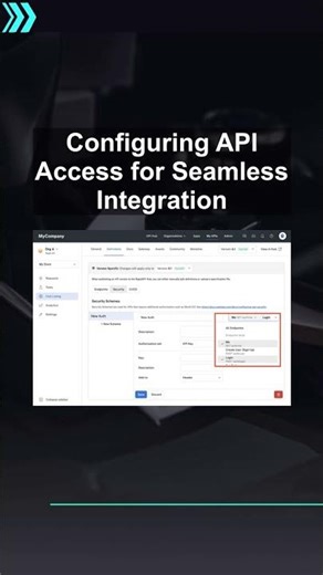 Configuring API Access for Seamless Integration #ai #artificialintelligence #machinelearning