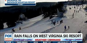 West Virginia ski resort hoping for snow this weekend ends up with just rain | Latest Weather Clips | FOX Weather