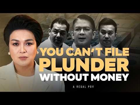You Can’t File Plunder Without Money
