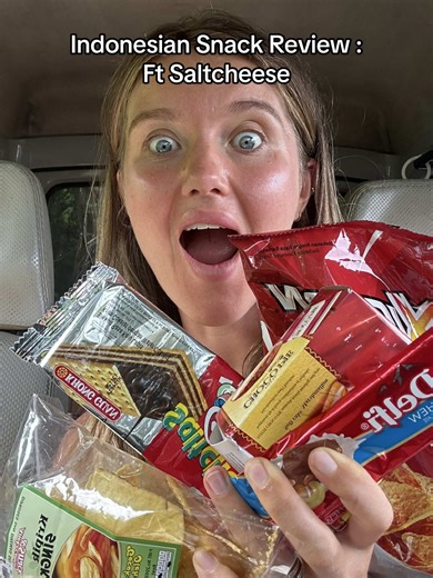 Indonesian Snack Review Featuring Saltcheese Treat