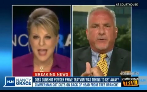 Nancy Grace Cuts Guest's Mic