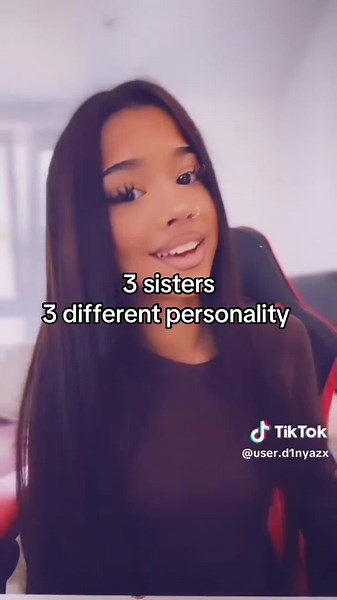 3 sisters: 3 different personalities