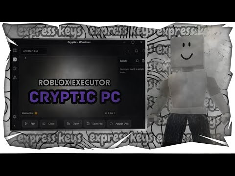 [NEW!] Best Roblox EXecutor PC ' Cryptic' | Best 100% sUNC Executor Byfron Bypass | 2026!!!!
