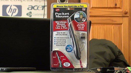 24K views · 85 reactions | The Pocket Mouse is the new optical mouse that is designed like a pen. The maker claims it works on any surface with pinpoint accuracy. It can communicate up to 30 feet away and is compatible with all desktops, laptops, and tablets with a USB port. But Kurt Aaron wants to know, does it really work? For more Does It Really Work? head on over to www.wnep.com/dirw | WNEP-TV | Facebook