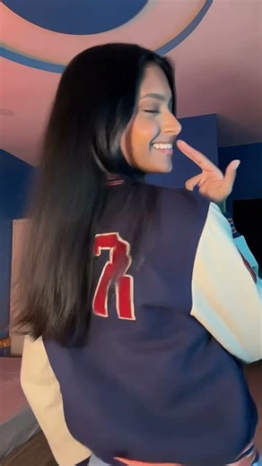 Varsity Jacket & Jeans Vibes 🔥 | ElaraInVogue #AIFashion #elara