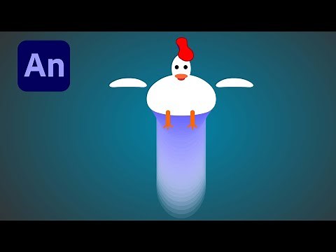 Adobe Animate #11: Draw and Animate A Cute Chicken and Egg Transform