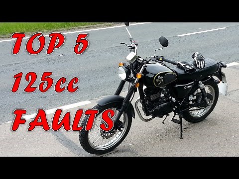 Top 5 125cc Motorcycle Faults and How to Fix Them