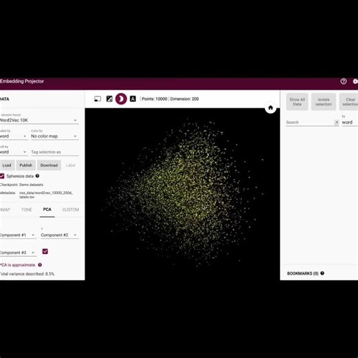 Embeddings Explained VISUALLY 🔥 (TensorFlow Embedding Projector) #rag #llm #langchain #ai