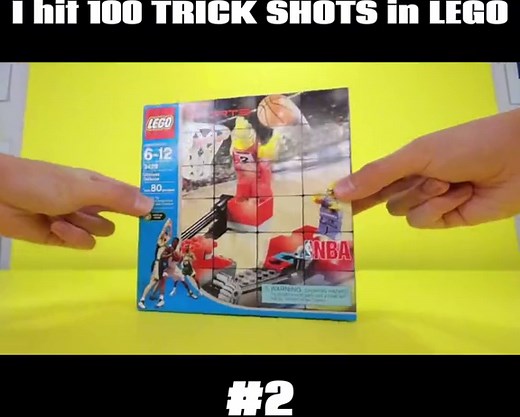 I hit 100 TRICK SHOTS in LEGO(1)