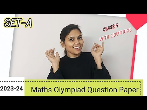 Grade 5 Maths Olympiad-Question Paper Solved 2023-24 | Free IMO question papers for Class 5