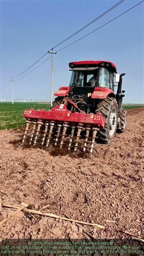 How Rotary Tillers Work Efficient Land Cultivation by Tractor