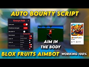 Blox Fruits Best AIMBOT script "NO BAN" Auto Bounty Script 2025 WORKING 100%