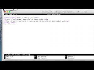 How to make a Raspberry Pi into a web server with PHP and MySQL