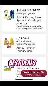 Best deals of the week at Walgreens 12/14-12/20￼