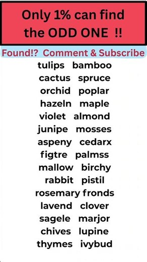 Find the odd one — can you spot it? #quiz quiz #puzzle #shorts