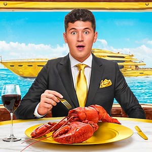 Dining On A $100,000,000 Yacht! | Nick DiGiovanni