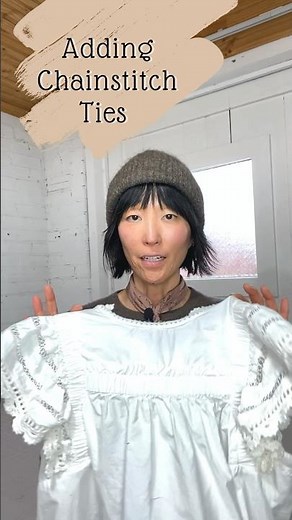 How to Make: Thread Chain Stitch Ties