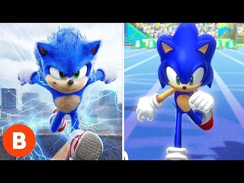 5 Times Movie Sonic Went Way Faster Than In The Video Game