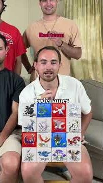 LEGENDARY CODENAMES!! 🐉 #codenames #guessinggames #games #challenge #mercbros