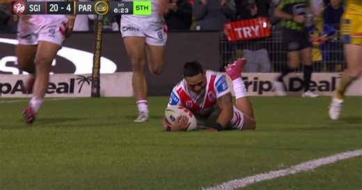 Valentine Holmes 1st Try