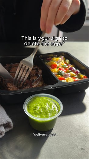 Factor_ on Instagram: "Breaking up with delivery apps and leveling up the fridge. Better macros, better flavor, and ready in 2 minutes. #Factor"