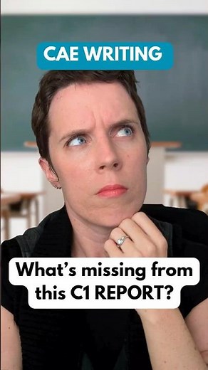 CAE Writing Part 2 Report #c1advanced #cambridgeadvanced #writingenglish #ingles #advancedenglish