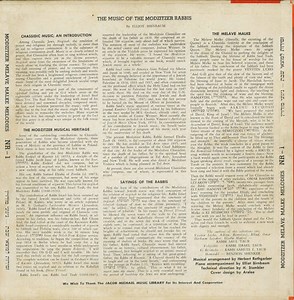 Modzitz Chassisdim - MODZITZER MELAVE MALKE MELODIES