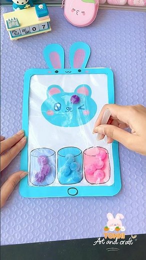 Easy to make 😍 #tonniartandcraft #love #craft #diycrafts #art