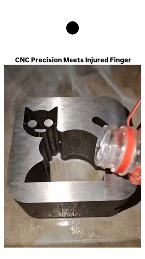 trendy.speedioz on Instagram: "The video showcases a computer-controlled milling or engraving machine carving intricate designs into a material—likely wood, foam, or soft metal—with extreme precision. Ultra-fine tools spin at high speed, tracing complex paths to produce razor-sharp lines, perfect symmetry, and flawless depth control, highlighting the machine’s relentless accuracy and engineering finesse. Yet the most talked-about detail isn’t the machining itself. Viewers are fixated on the oper