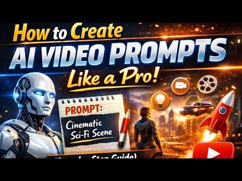 How to Create AI Video Prompts Like a Pro (Step-by-Step Guide)