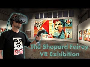 Exploring the Shepard Fairey VR experience