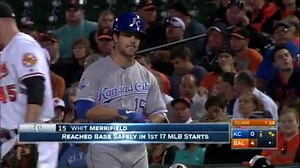 Merrifield's single to left