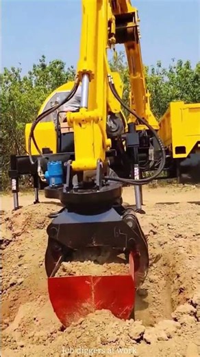 JCB Diggers at Work: Good Tools and Machinery Make Work Easy #shorts #shortvideo #viral