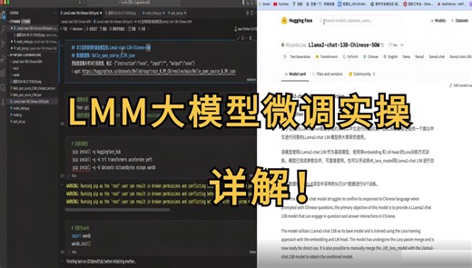LMM大模型微调实操详解！