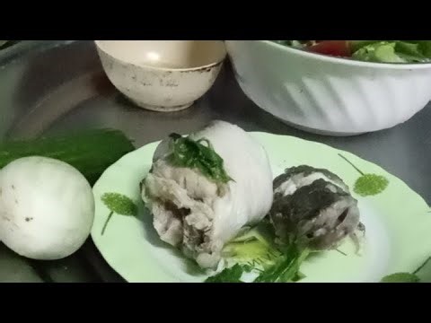 Canh ngót cá lạc,đồ cúng sào bần bửa cơm bên cha già vắng mẹ hiền |