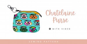 Chatelaine Purse sewing pattern (with video) - Sew Modern Bags