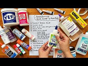 Perfect Glue for Papercrafting | GLUE GUIDE