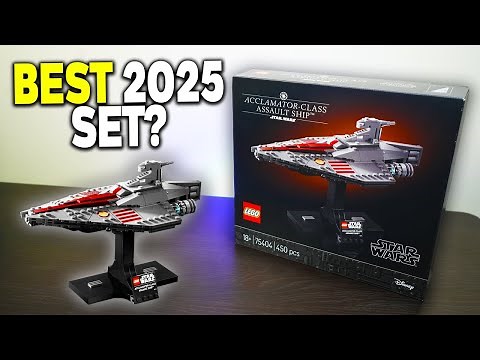 The BEST 2025 Set? - LEGO Star Wars Acclamator-class Assault Ship 75404 - Review