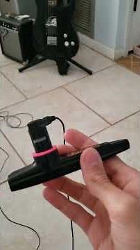 electric kazoo + guitar amp