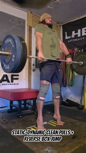 static-dynamic clean pulls and reverse box jump #operationantifragile