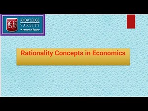 Rationality Concepts in Economics