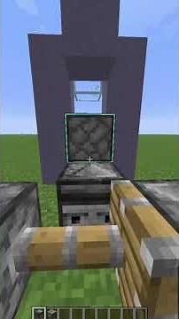 Easiest Automatic Bamboo Farm In Minecraft! (using bonemeal)