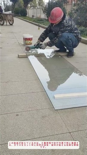 DIYでガラスを安全にカット！爆発を防ぐ実用的な方法【ASMR作業音付き】