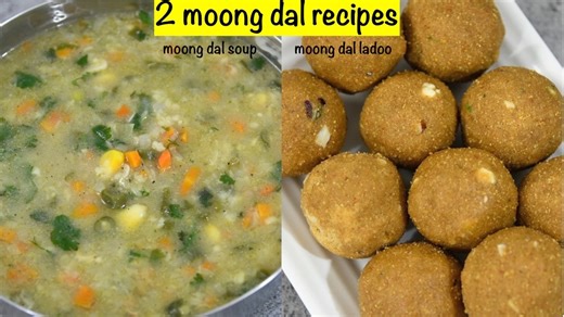 142K views · 249 reactions | moong dal soup & instant moong dal ladoo | Ambika Shetty's Kitchen | Facebook