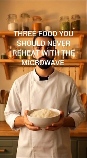 Never reheat these 3 foods with your microwave
