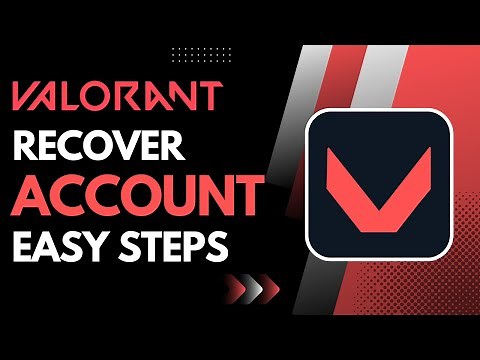 How to Recover Valorant Account !