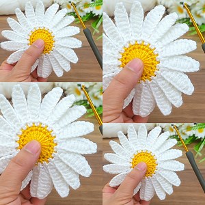 887K views · 9.8K reactions | 100 0' New Beauty. ... Let's Wach How to Make Tunusian Crochet Flowers For Beginners #Crochet | Desing Crochet | Facebook